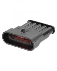 Narva 5 Way Male Amp Super Seal Connector Housing Pack of 10