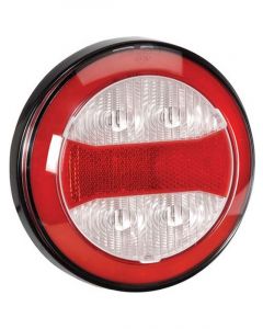 Narva 9–33V LED Rear Stop & Direction Indicator Lamp w/Red LED Tail Ring