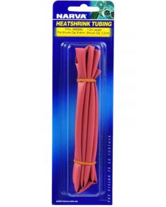 Narva HeatShrink Tubing 6.4 mm Red 1.2 Meter