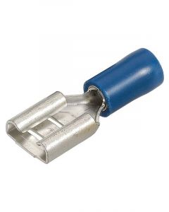 Narva 8.0x0.8mm Female Blade Terminal Blue Pack of 12