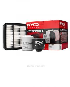Ryco 4WD Filter Service Kit