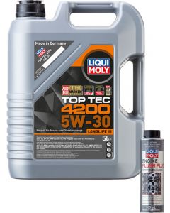 Liqui Moly Top Tec 4200 5W-30 5L + Silver Service Kit