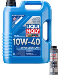 Liqui Moly Super Leichtlauf 10W-40 5L + Silver Service Kit