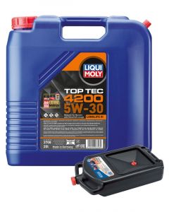 LIQUI MOLY Top Tec 4200 5W-30 20L + 8L Drip Tray