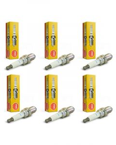 6 x NGK Spark Plugs A6FS