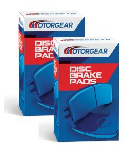 Motorgear Front & Rear Ceramic Brake Pads
