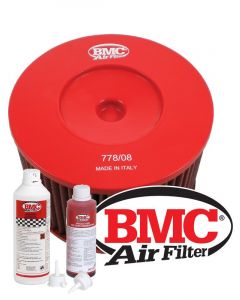 BMC Air Filter FB778/08 + Aerosol Oil & Washing Kit