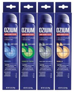 Ozium Air Sanitizer Freshener Bundle Pack 3.5oz 99g