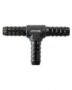 Aeroflow Aluminium Barb T-Piece - Black 1/8" (3mm)