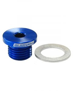 Aeroflow Metric Port Plug M12 X 1.25 Bue