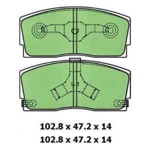 Protex Blue Brake Pads