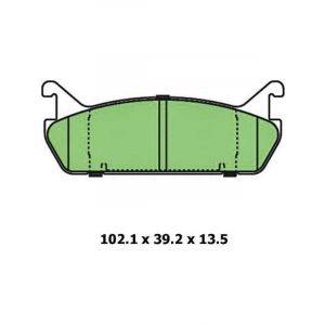 Protex Blue Brake Pads