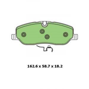 Protex Blue Brake Pads