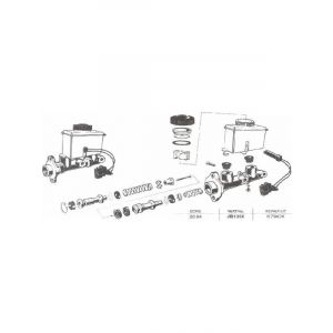 Protex Brake Master Cylinder