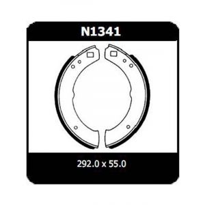 Protex Brake Shoes for Nisan Patrol G60 Rear 1973-80