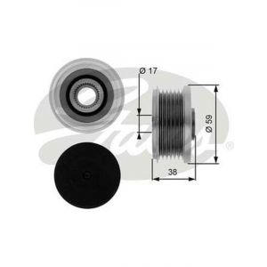 Gates Alternator Decoupler Pulley