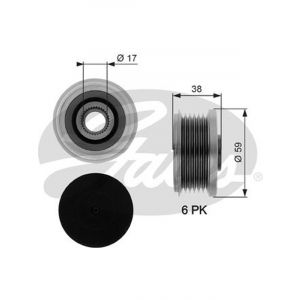 Gates Alternator Decoupler Pulley