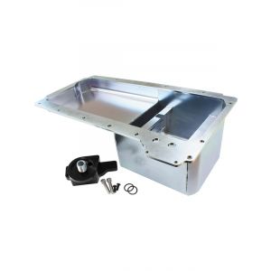 Aeroflow Gm Ls Fab Pan With Oil Filter Rear Sump Hq-Wb Style Pan
