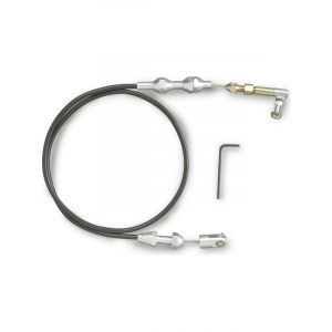 Lokar Throttle Cable Black Steel 24 Long