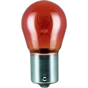 Osram Amber Bayonet Globe 12V 21W Bau15S [ref Narva 17638BL] Pack 2