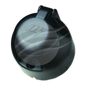 Cobo 7 Pin Large Round Trailer Socket Plastic [ref Narva 82052BL]