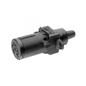 Britax Plug Trailer 7 Pin Sml Round [ref Narva 82121BL]