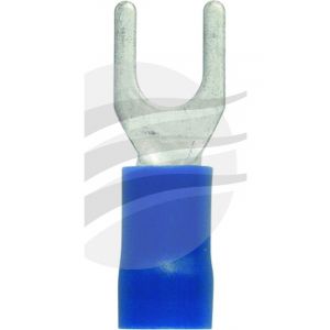Jaylec Spade Terminal 4mm Crimp [ref Narva 56066BL] Pack 10