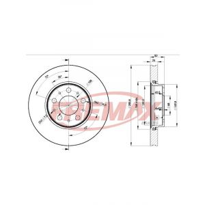 Fremax Brake Disc Front Pair
