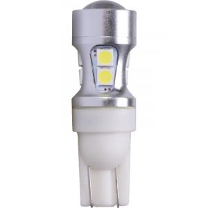 Autolamps Pkt 1 White LED Wedge Globe 12/24V [ref Narva 18060BL] Pack 1