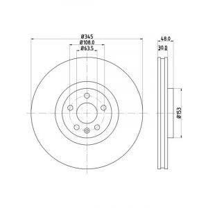 Bremtec Euroline Brake Rotor
