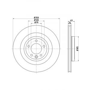 Bremtec Euroline High-Grade Brake Rotor