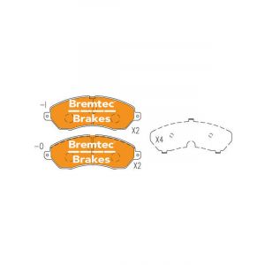 Bremtec Pro-Series Brake Pad