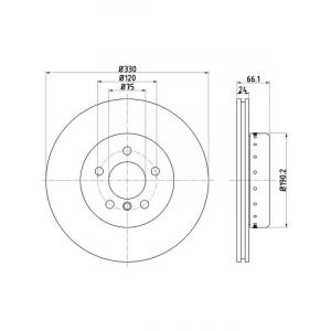 Bremtec Euroline Brake Rotor