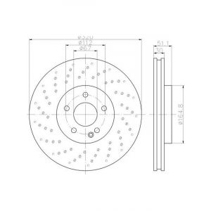 Bremtec Euroline High-Grade Brake Rotor