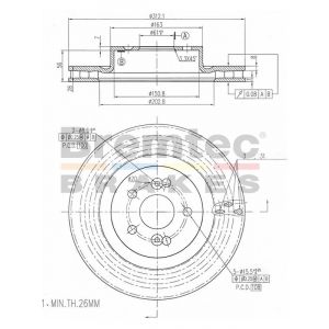 Bremtec Euroline Brake Rotor