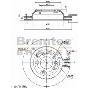 Bremtec Euroline Brake Rotor