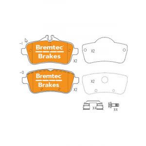 Bremtec Pro-Series Brake Pad