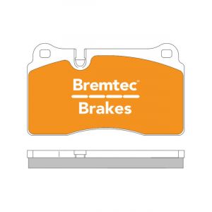 Bremtec Evolve Hybrid-Carbon Brake Pad
