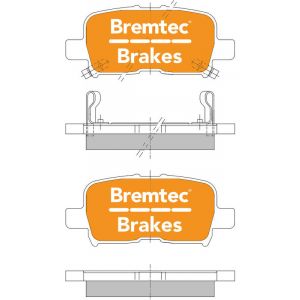 Bremtec Trade Line Brake Pad