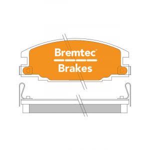 Bremtec Endure 4WD Brake Pad