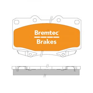 Bremtec Trade Line Brake Pad
