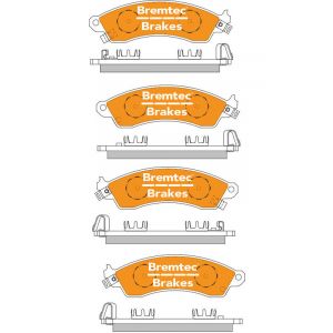 Bremtec Evolve Hybrid-Carbon Brake Pad