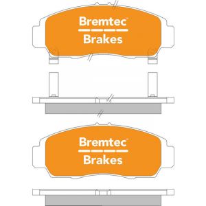 Bremtec Evolve Hybrid-Carbon Brake Pad