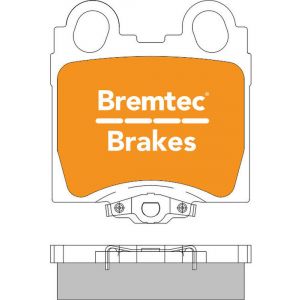 Bremtec Trade Line Brake Pad
