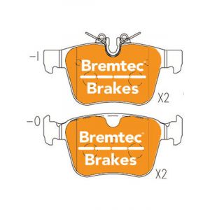 Bremtec Pro-Series Brake Pad