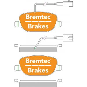 Bremtec Evolve Hybrid-Carbon Brake Pad