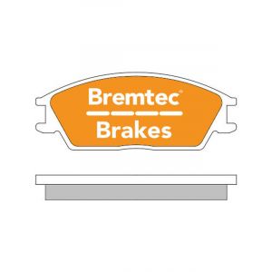 Bremtec Evolve Hybrid-Carbon Brake Pad