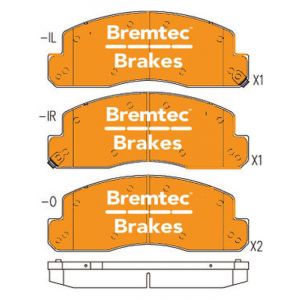 Bremtec Pro-Series Brake Pad