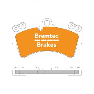 Bremtec Evolve Hybrid-Carbon Brake Pad
