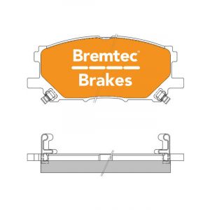 Bremtec Pro-Series Brake Pad